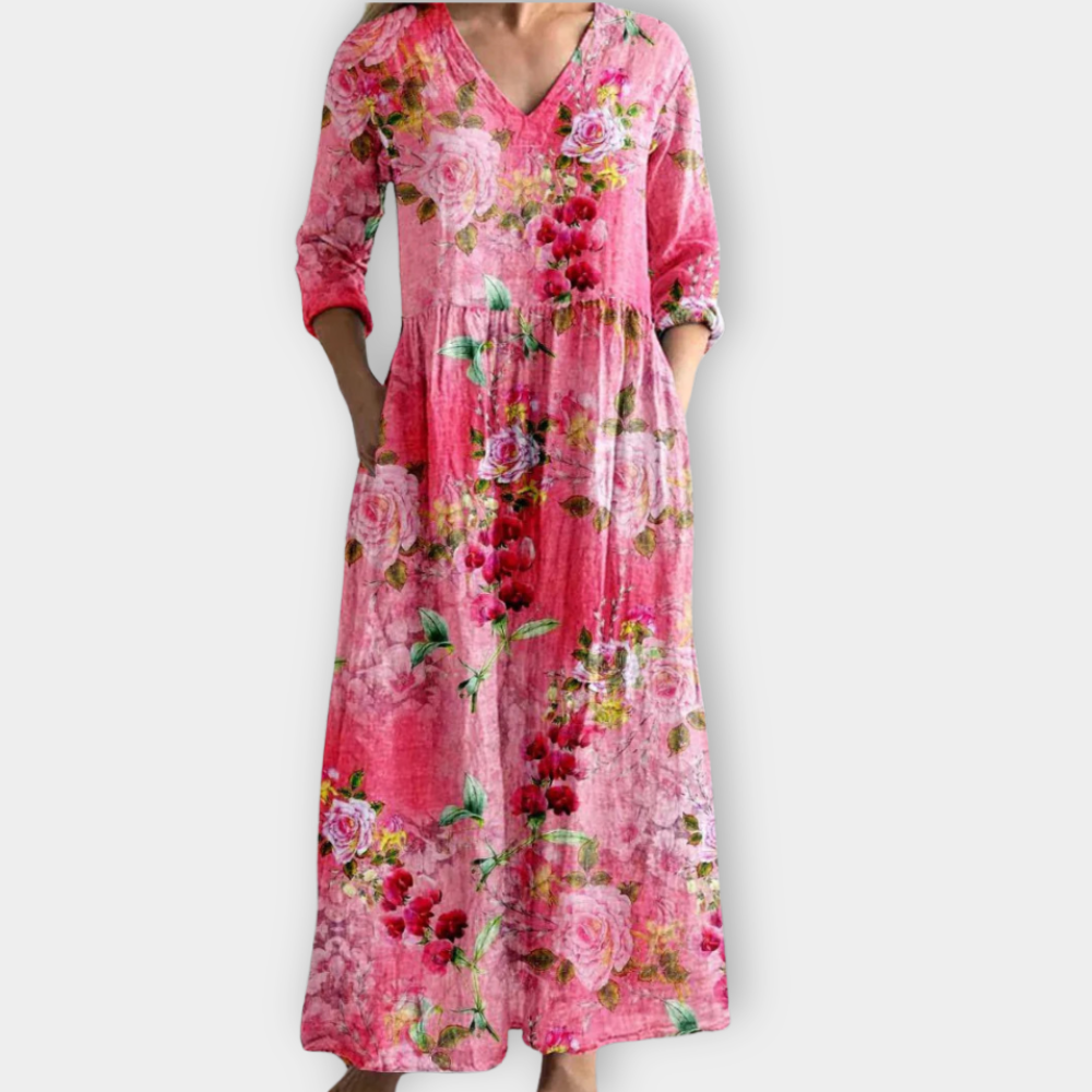 Ysora - Boho Maxi Dress Made of Soft Premium Fabric