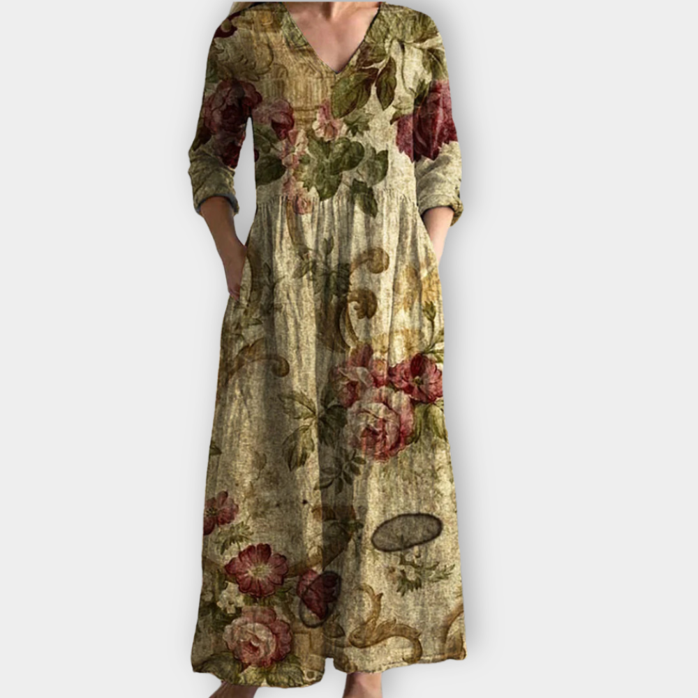 Quassia - Boho Maxi Dress Made of Soft Premium Fabric