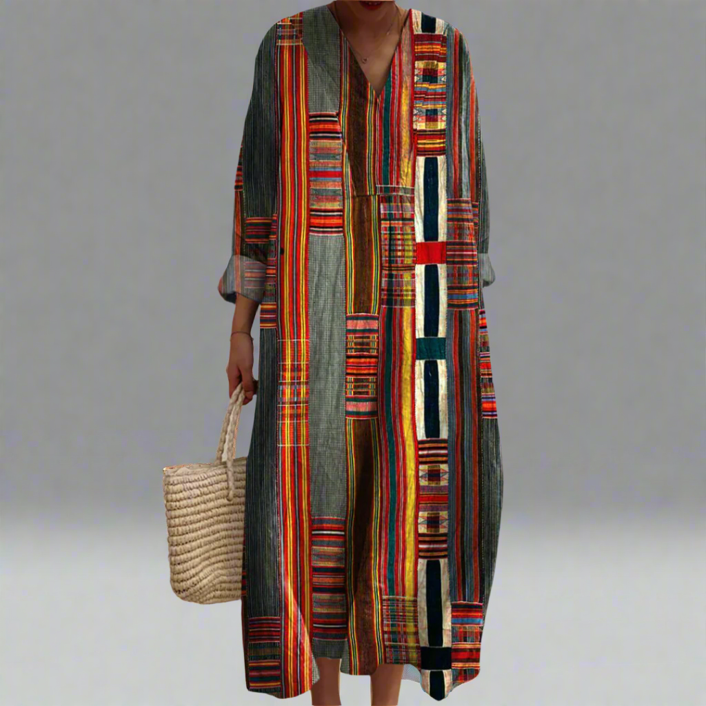 Faith - Elegant Geometric Dress