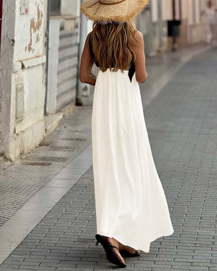 Olive - Cross Neck Dress