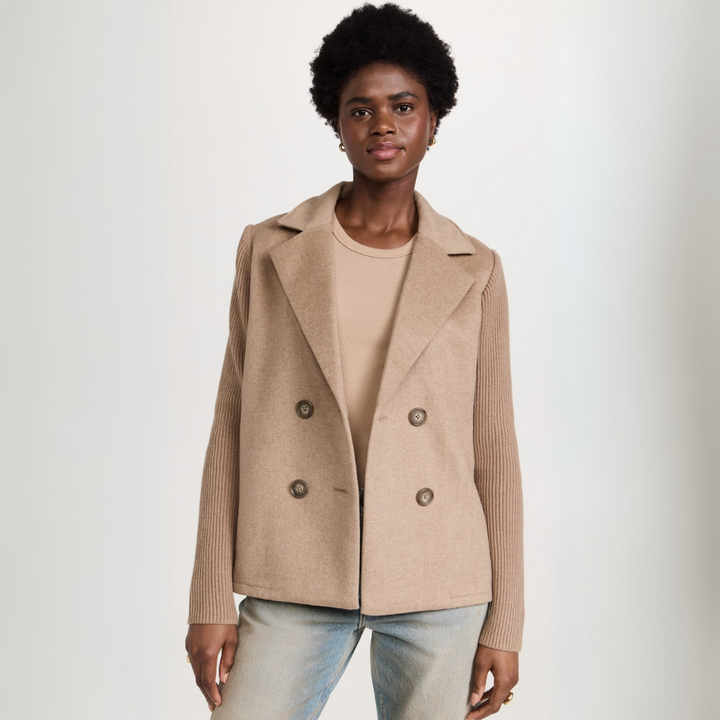 Helen - Knitted Blazer Coat