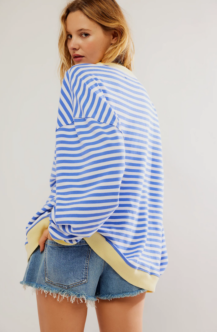 Sophie™ – Striped Knit Oversized Sweater
