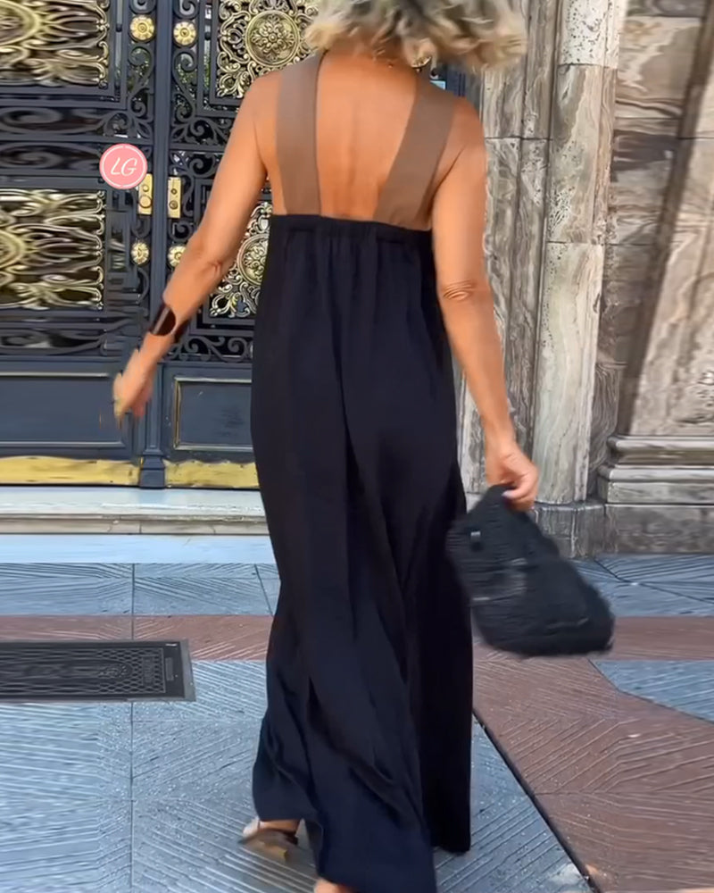 Olive - Cross Neck Dress