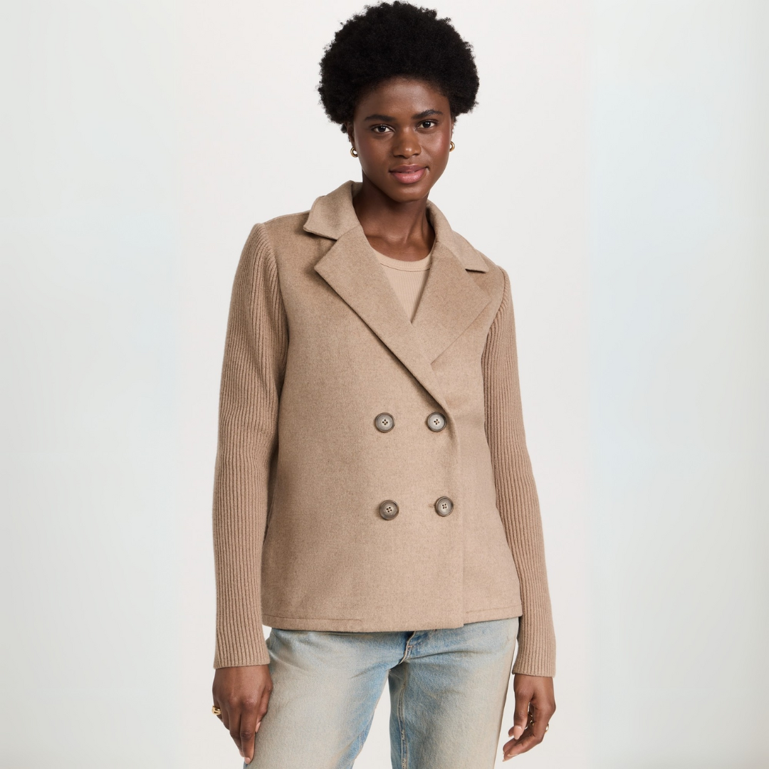 Helen - Knitted Blazer Coat