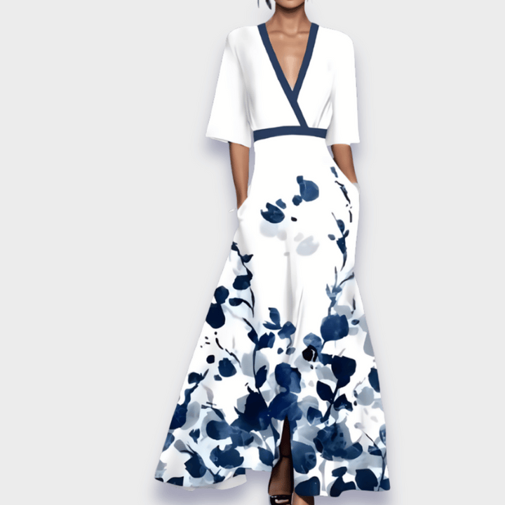 Chloe - Elegant Floral Dress