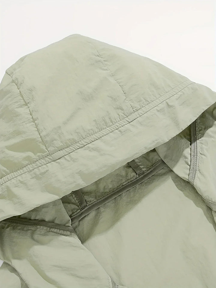 Dylan - Outdoor Waterproof Windbreaker Jacket with Adjustable Hood