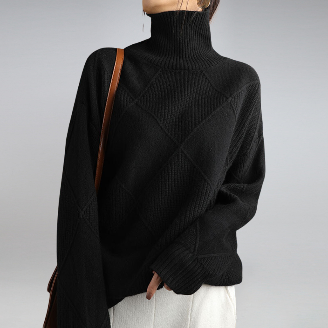 Mara - Luxe Textured Winter Sweater