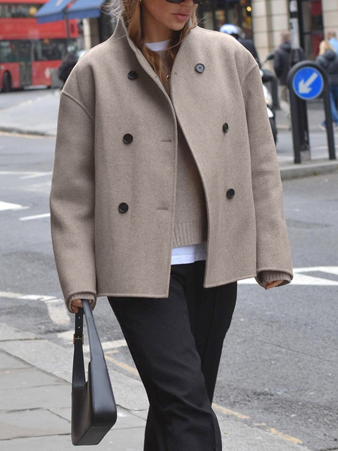 EMALAVYN – ELLA OVERSIZED BUTTON-DOWN JACKET