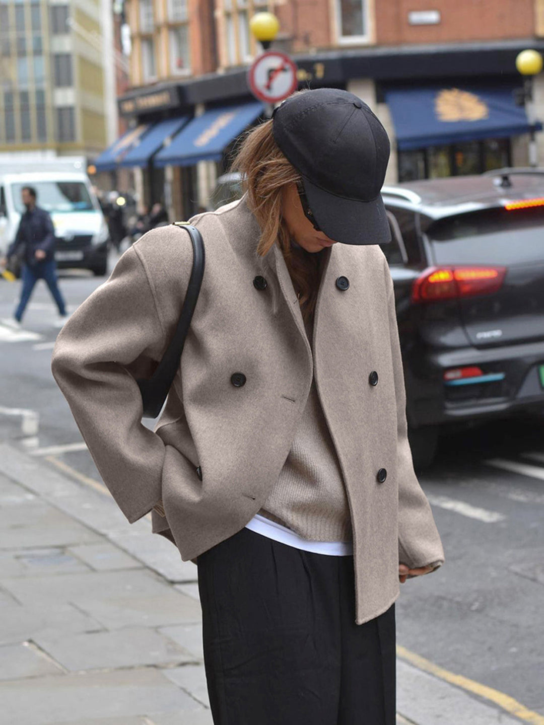 EMALAVYN – ELLA OVERSIZED BUTTON-DOWN JACKET