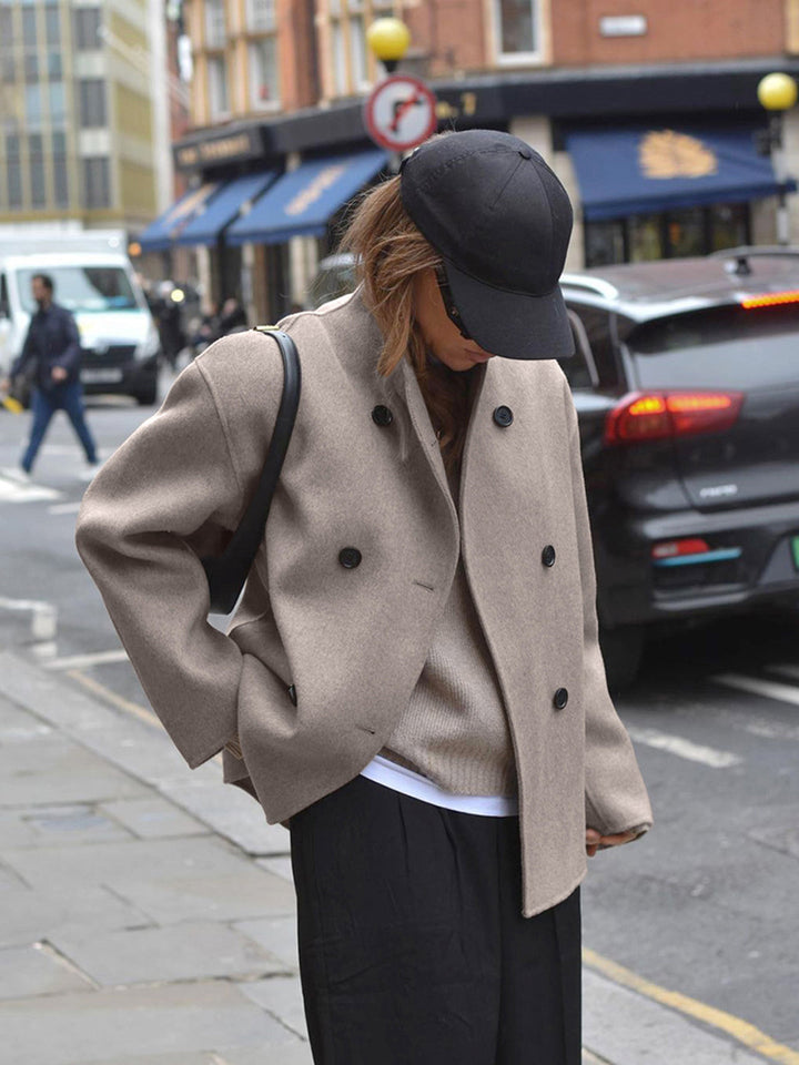 EMALAVYN – ELLA OVERSIZED BUTTON-DOWN JACKET
