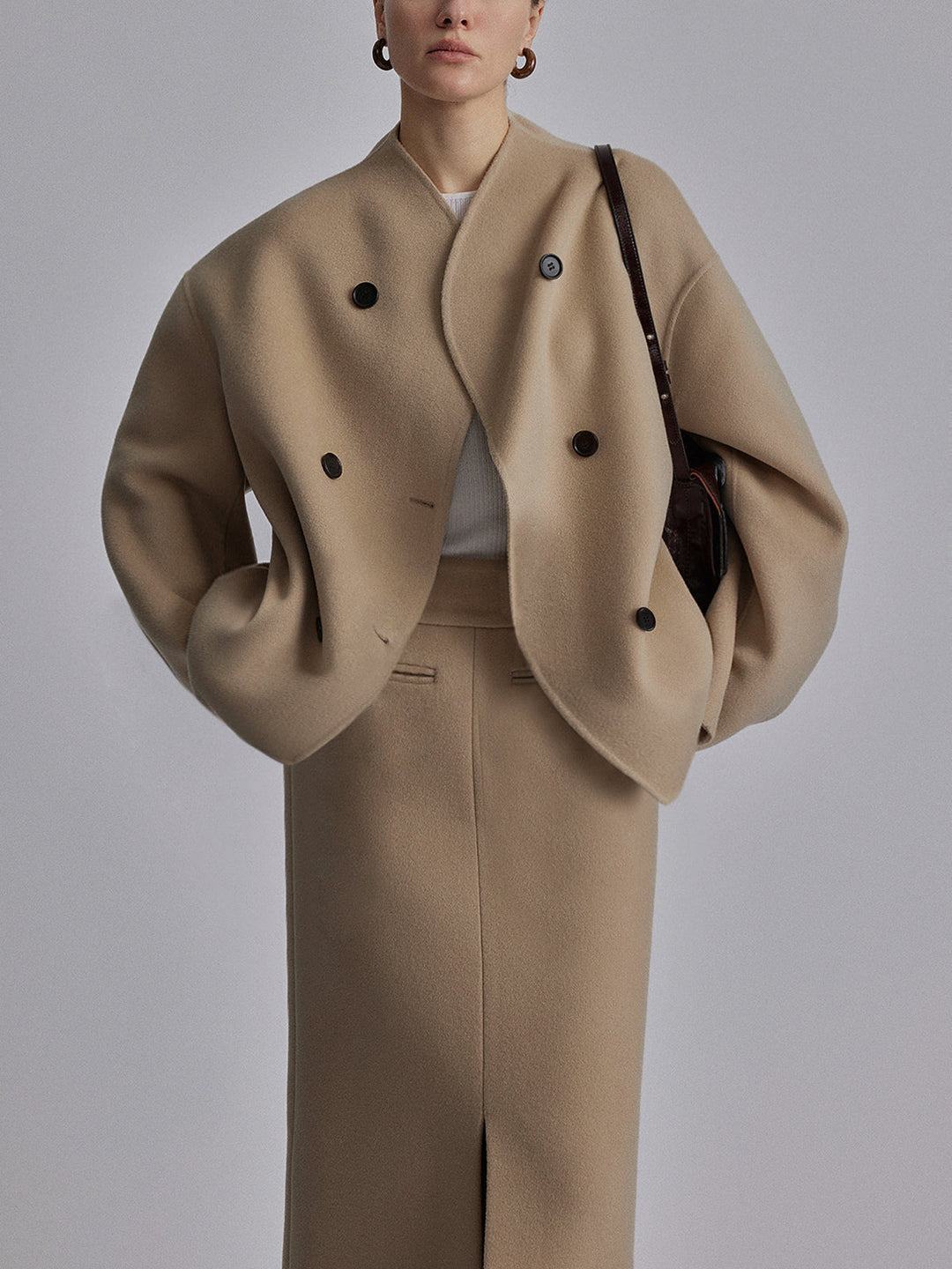 EMALAVYN – ELLA OVERSIZED BUTTON-DOWN JACKET