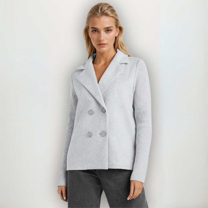 Helen - Knitted Blazer Coat