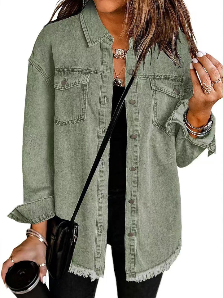 MARALYNNA – CLASSIC EVERYDAY DENIM JACKET