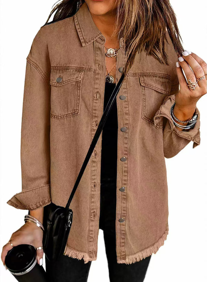 MARALYNNA – CLASSIC EVERYDAY DENIM JACKET