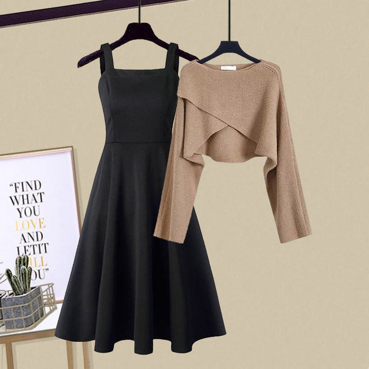 CORENYAE – ELEGANT KNITTED DRESS SET