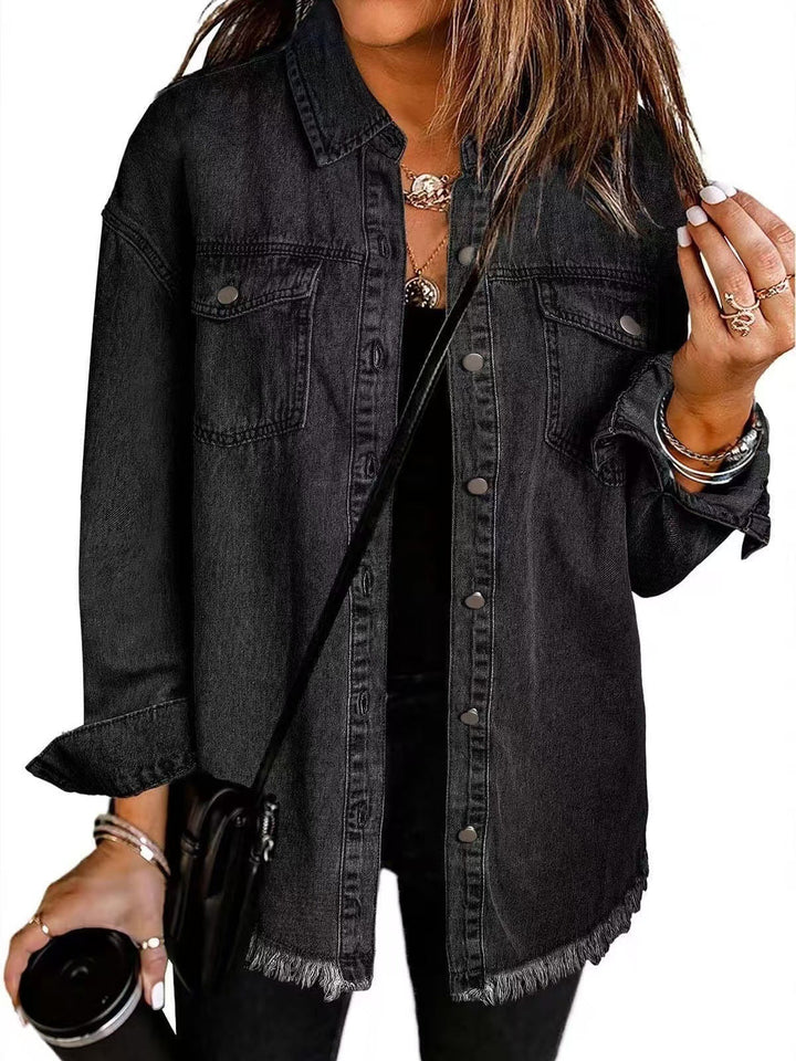 MARALYNNA – CLASSIC EVERYDAY DENIM JACKET