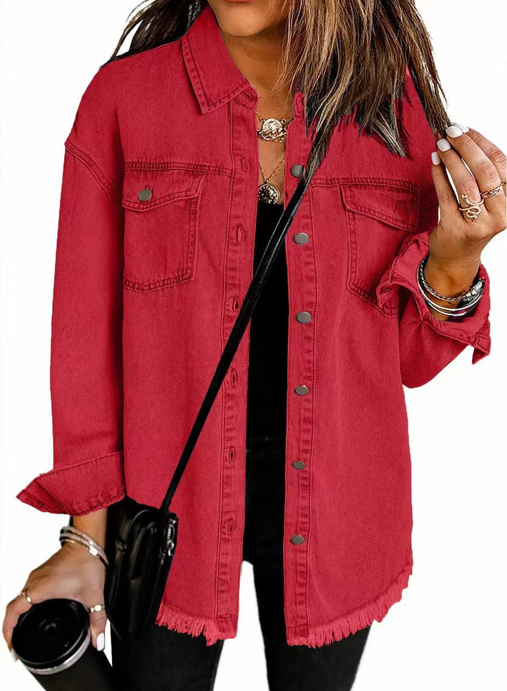 MARALYNNA – CLASSIC EVERYDAY DENIM JACKET