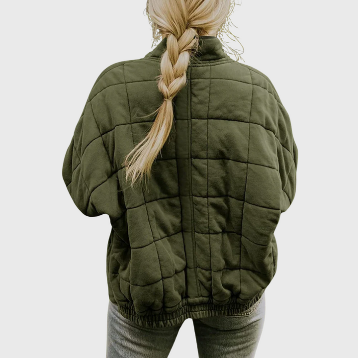 LUNA – ELEGANT OVERSIZED JACKET WITH QUILTED DESIGN