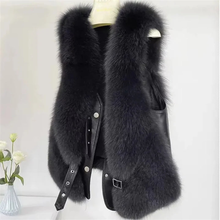 Laila™ - Woman's Fox Fur Vest