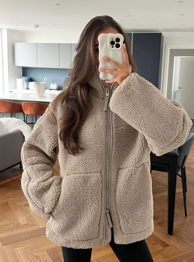 Leila Teddy Coat