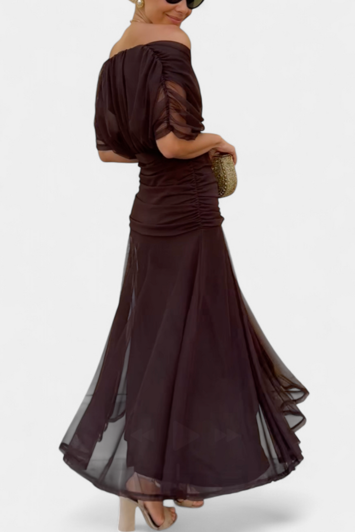SYLTHERA – ELEGANT WOMEN’S ROMANTIC LONG FLORAL DRESS