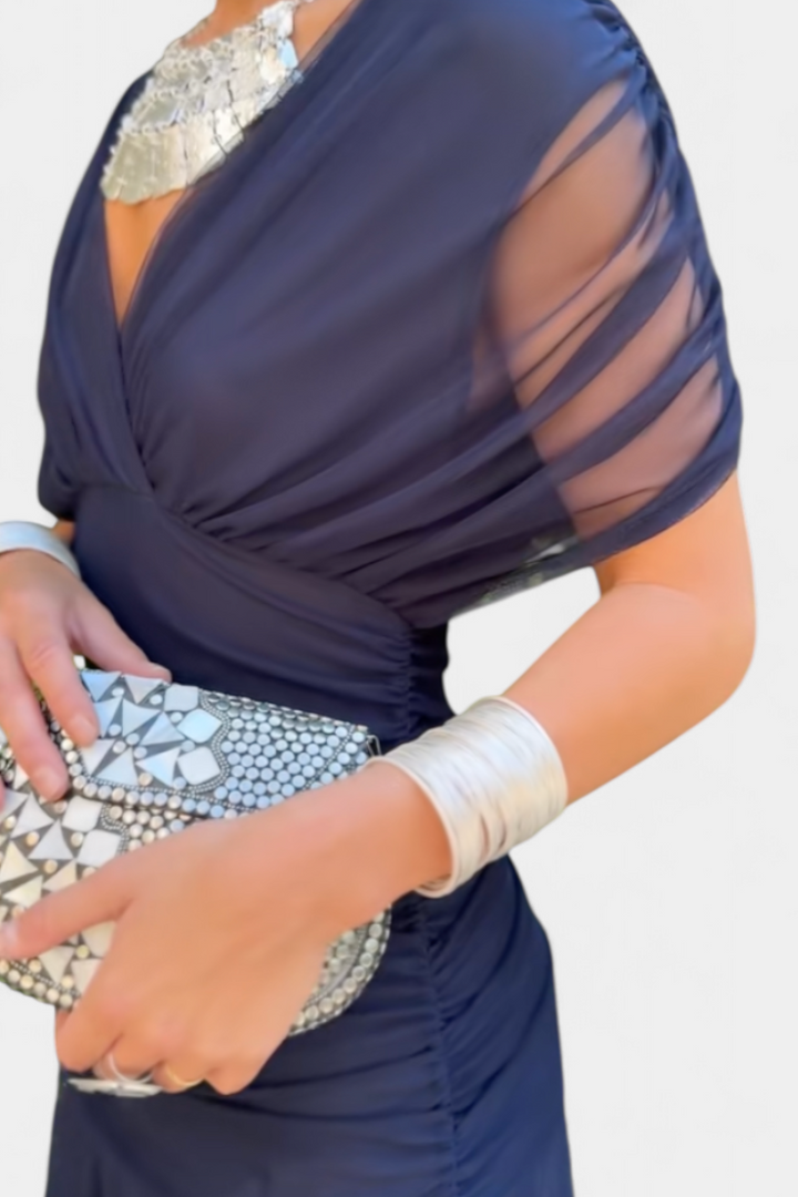 Isla™ – V-neck Floral Maxi Dress