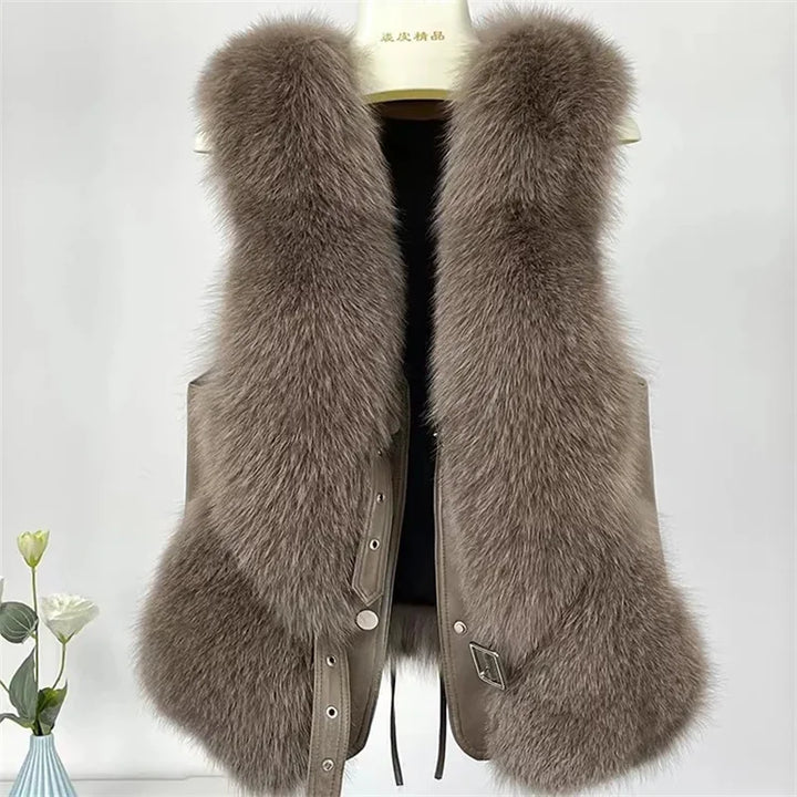 Laila™ - Woman's Fox Fur Vest