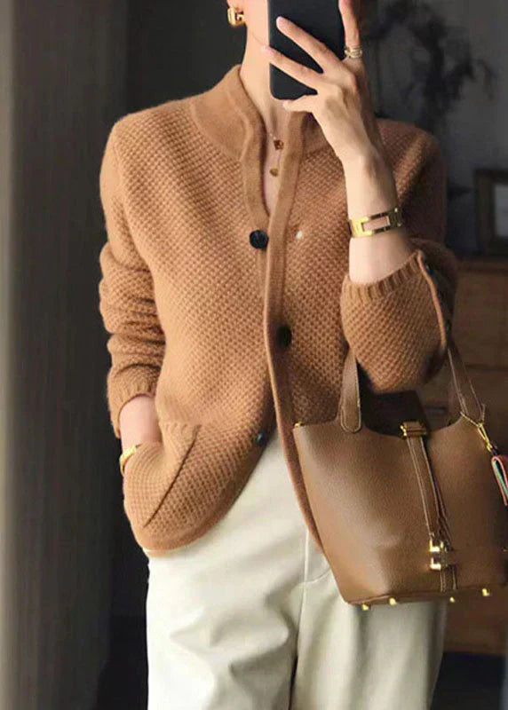 Cozy Comfort – Knitted Sweater Jacket